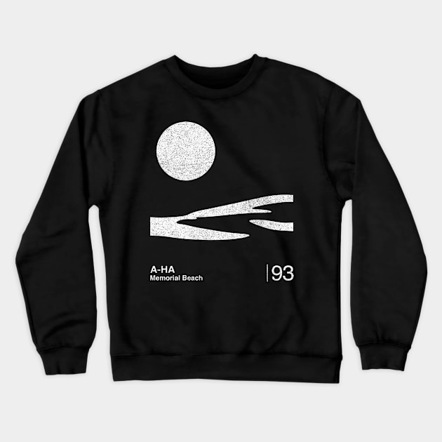 Memorial Beach / Minimalist Graphic Fan Artwork Design Crewneck Sweatshirt by saudade